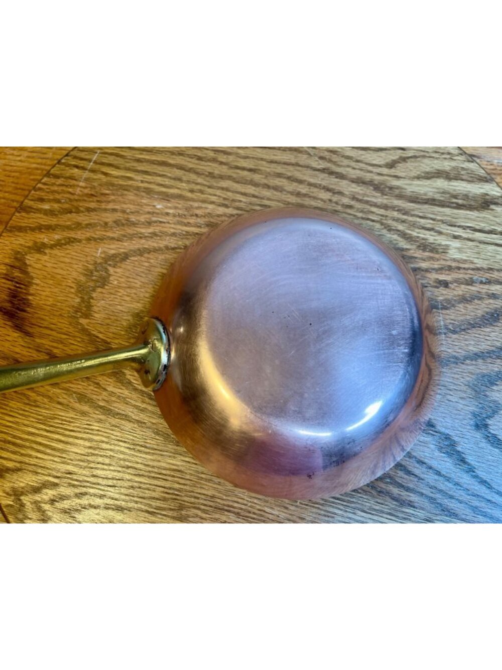 VTG Paul Revere Ware   Limited Edition 6.5 ”  Copper Skillet  Frying Pan With Br - Picture 9 of 14
